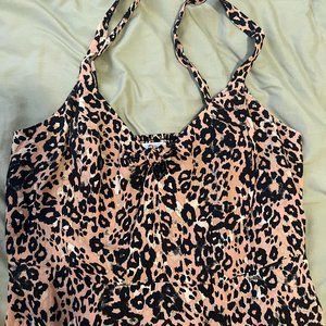 Wilfred Bow Tank Size L Leopard Print